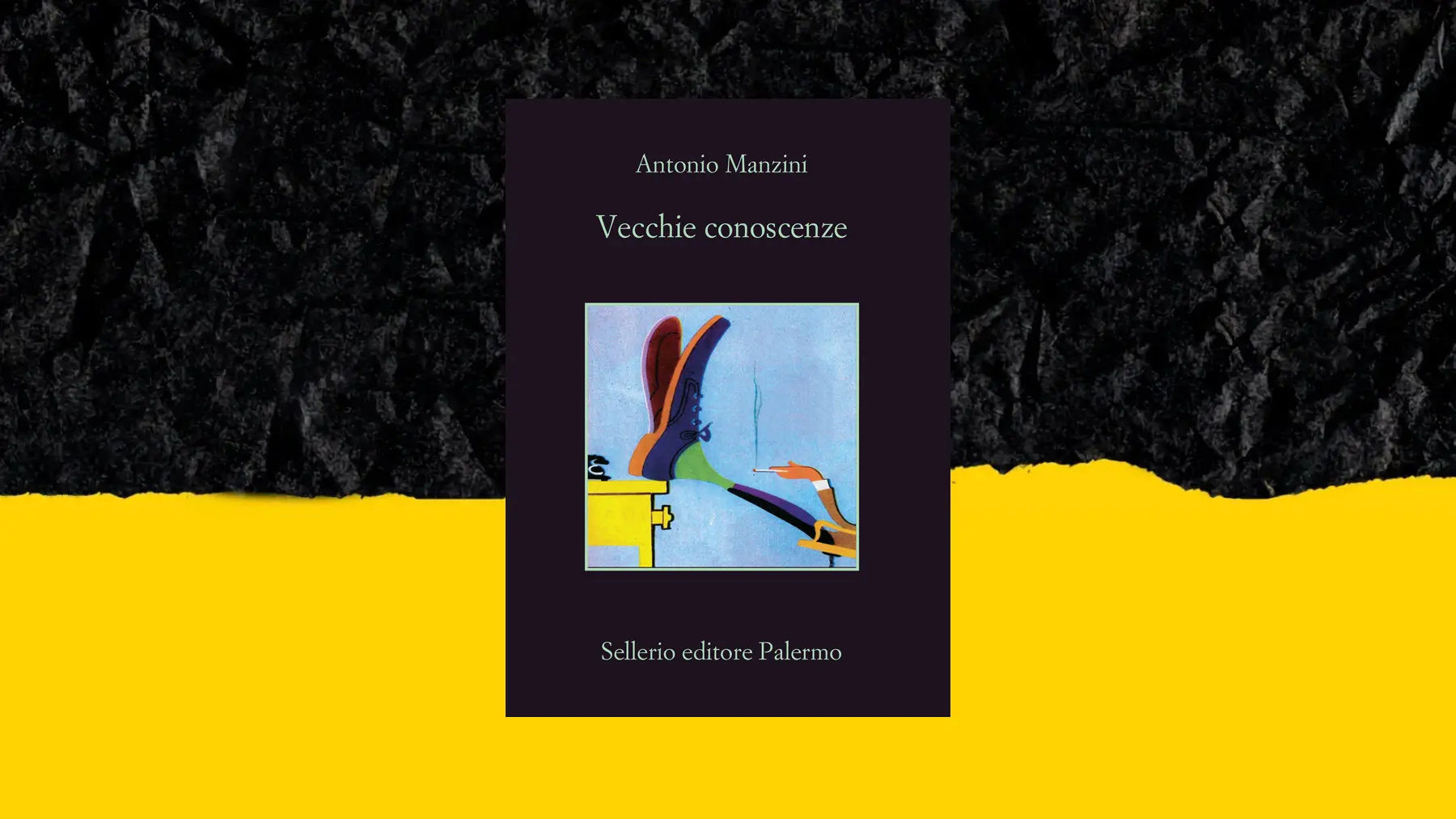 copertina del libro di Antonio Manzini Vecchie conoscenze